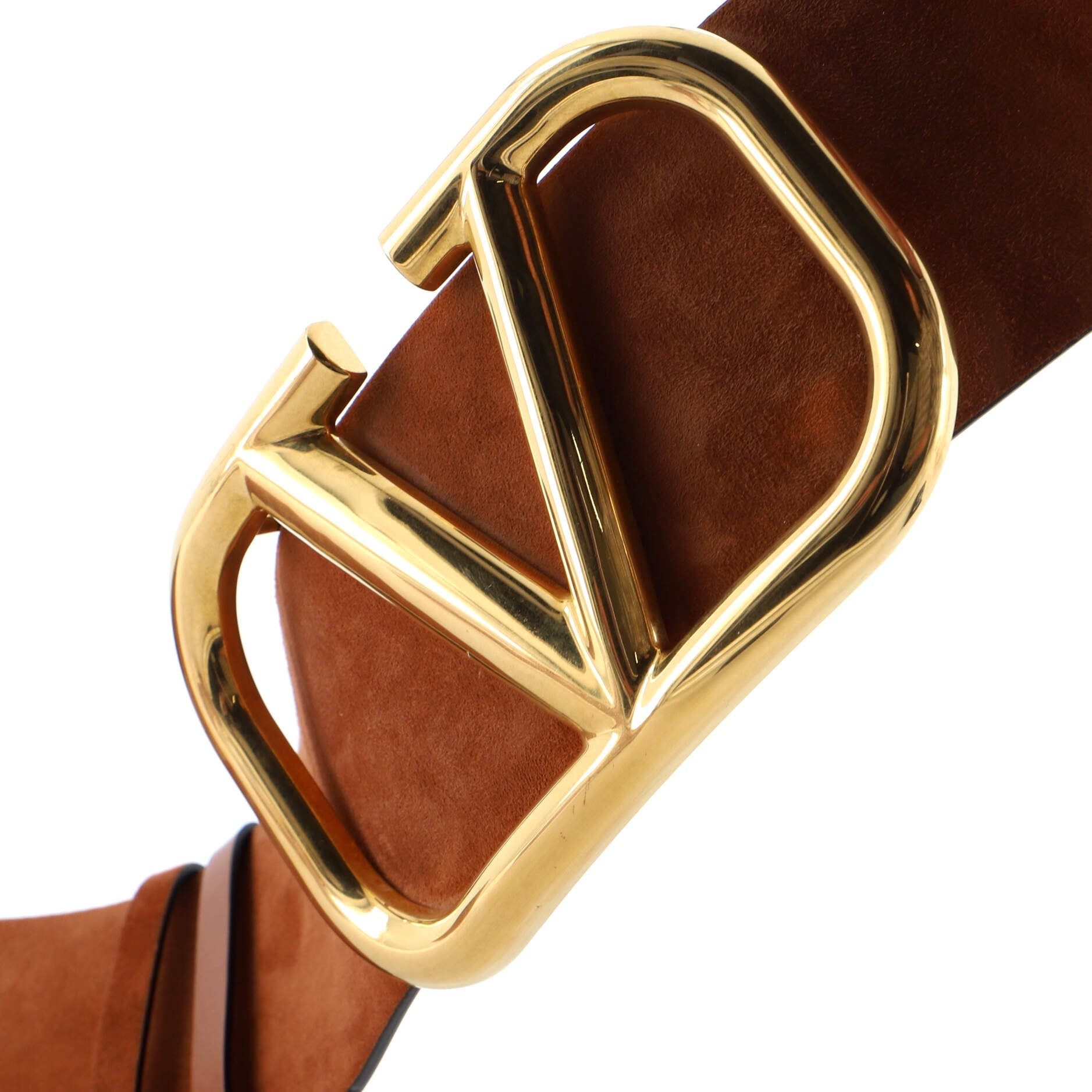 VLogo Belt Leather Extra Wide 75