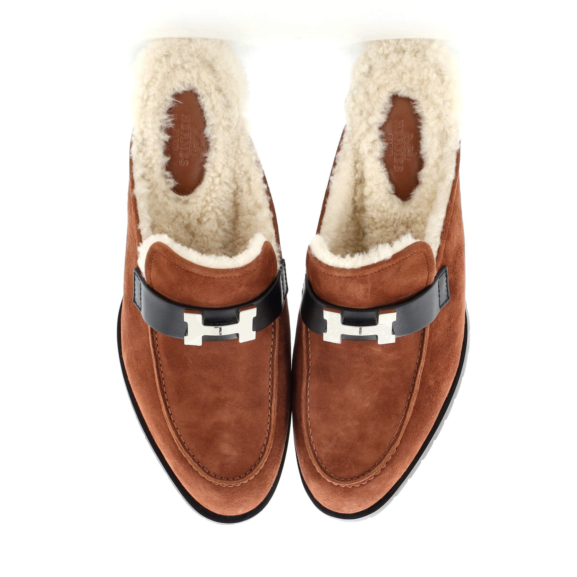 Women's Flore Mules Suede with Shearling 60