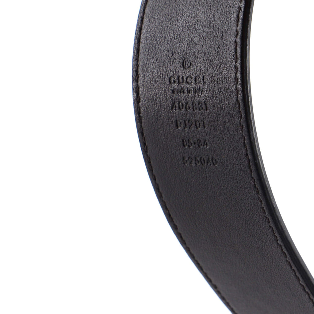 GG Marmont Belt Leather Wide 85