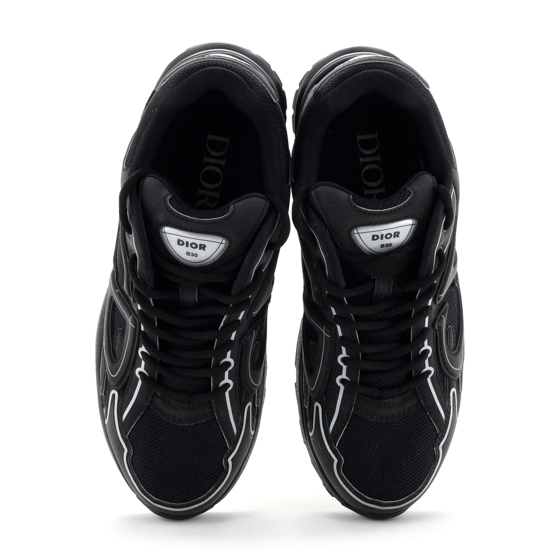B30 Sneakers Technical Fabric and Leather