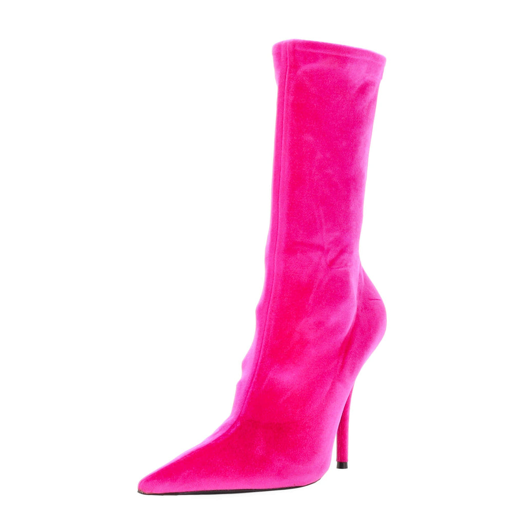 Women's Knife Ankle Sock Boots Velvet