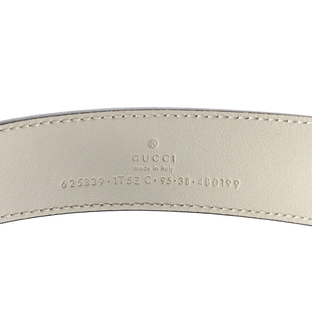 GG Marmont Belt Printed Leather Medium 95