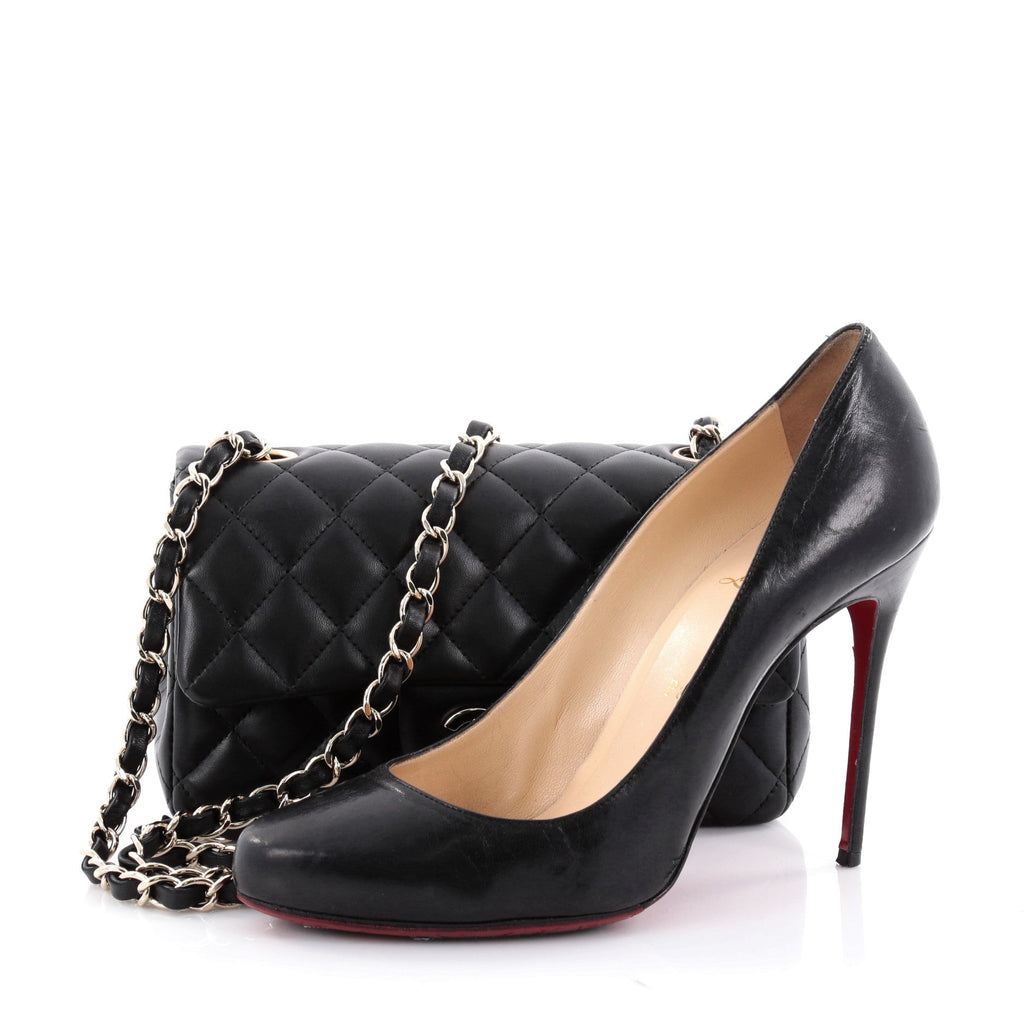 Classic Single Flap Bag Quilted Lambskin Mini