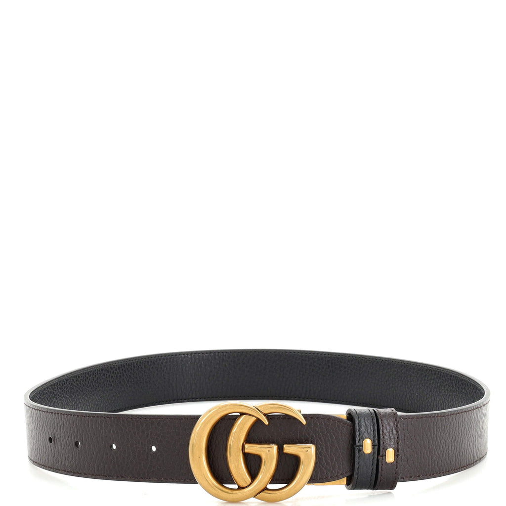 GG Marmont Reversible Belt Leather Wide 85
