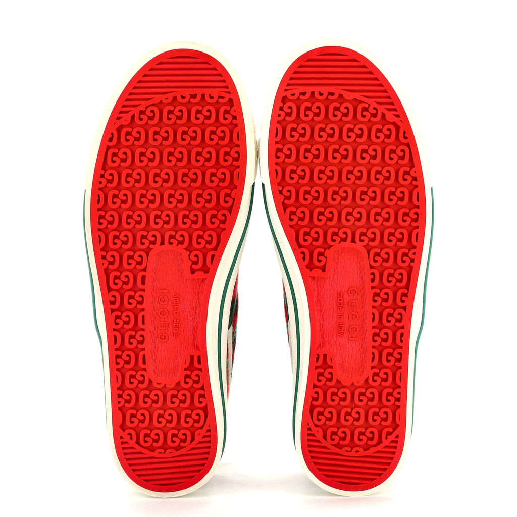 1977 Tennis Sneakers Houndstooth Textile