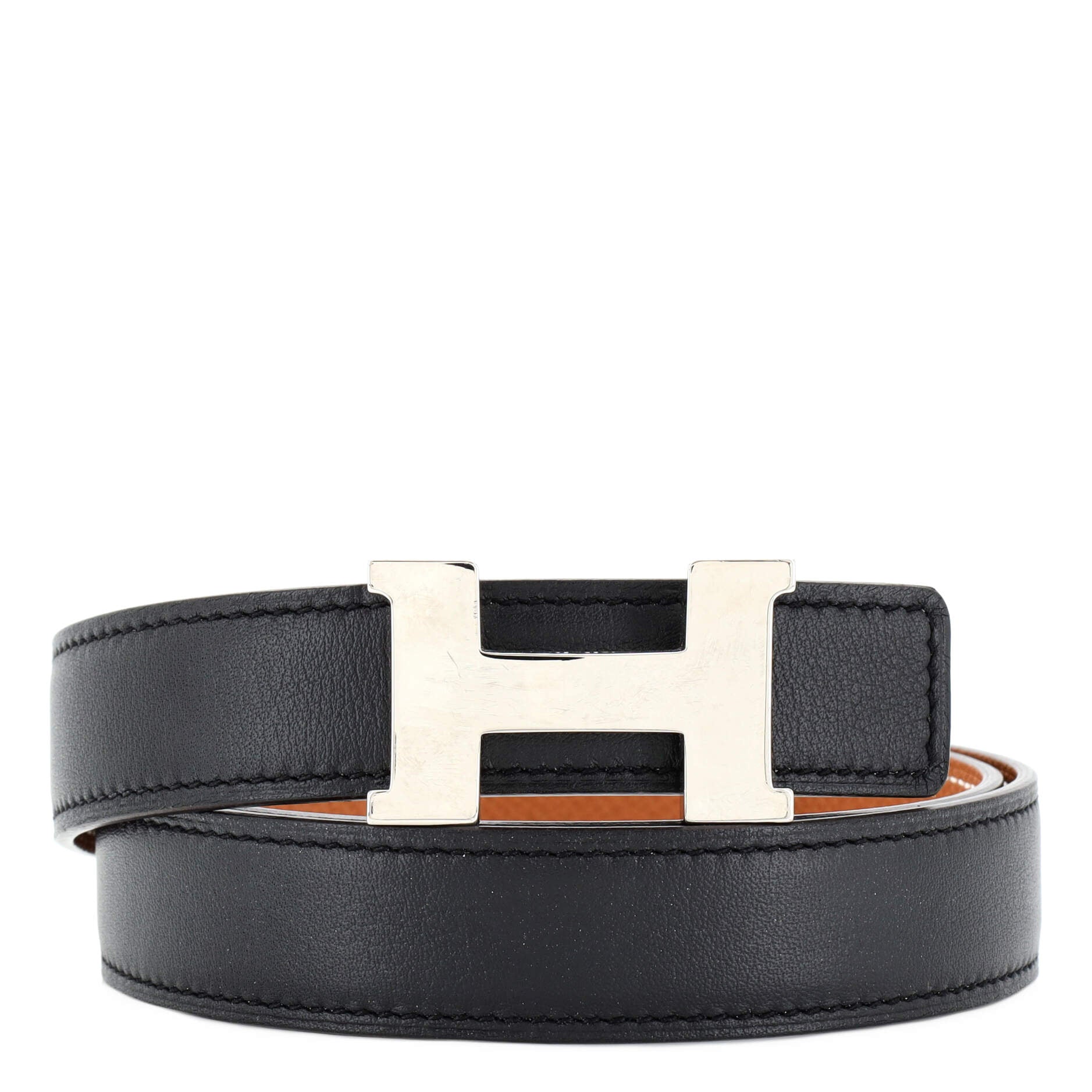 Constance Reversible Belt Leather Thin 75