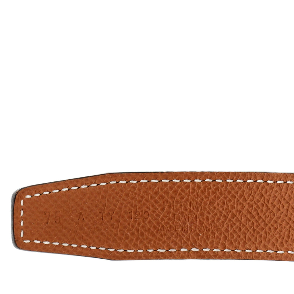 Constance Reversible Belt Leather Thin 75