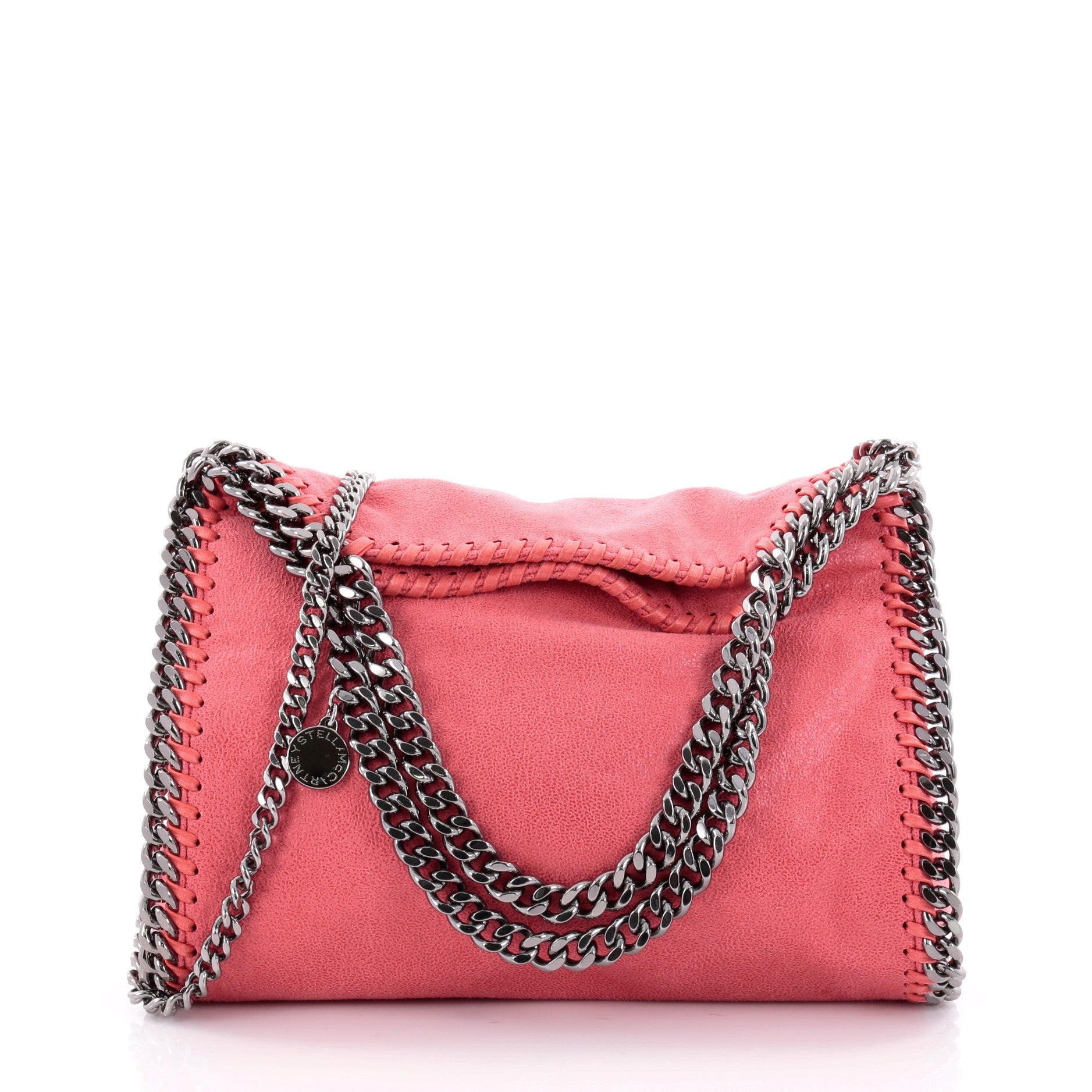 Falabella Fold Over Crossbody Bag Shaggy Deer Mini