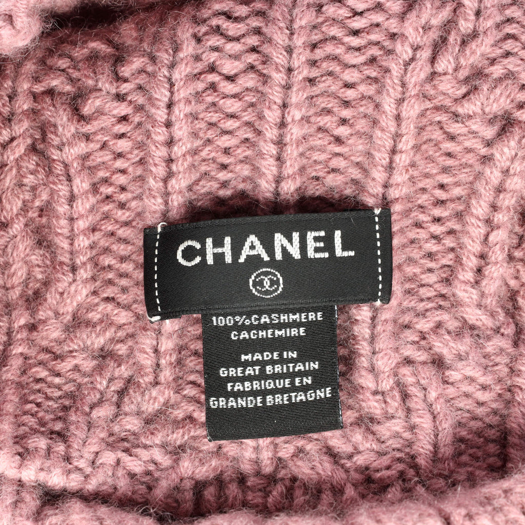 CC Patch Beanie Cashmere