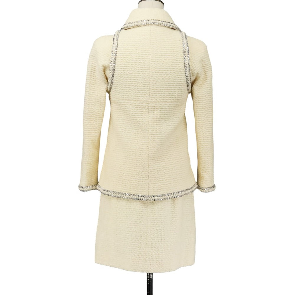 Chanel Coco Mark Button Tweed 2way Set