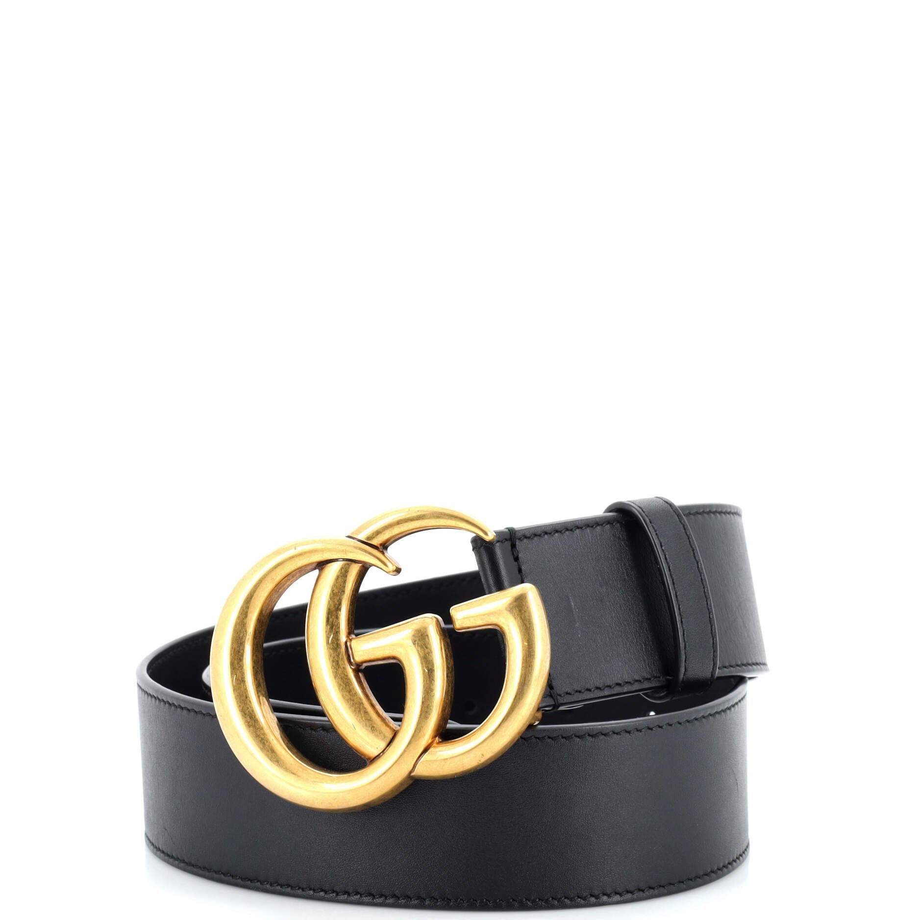 GG Marmont Belt Leather Wide 70