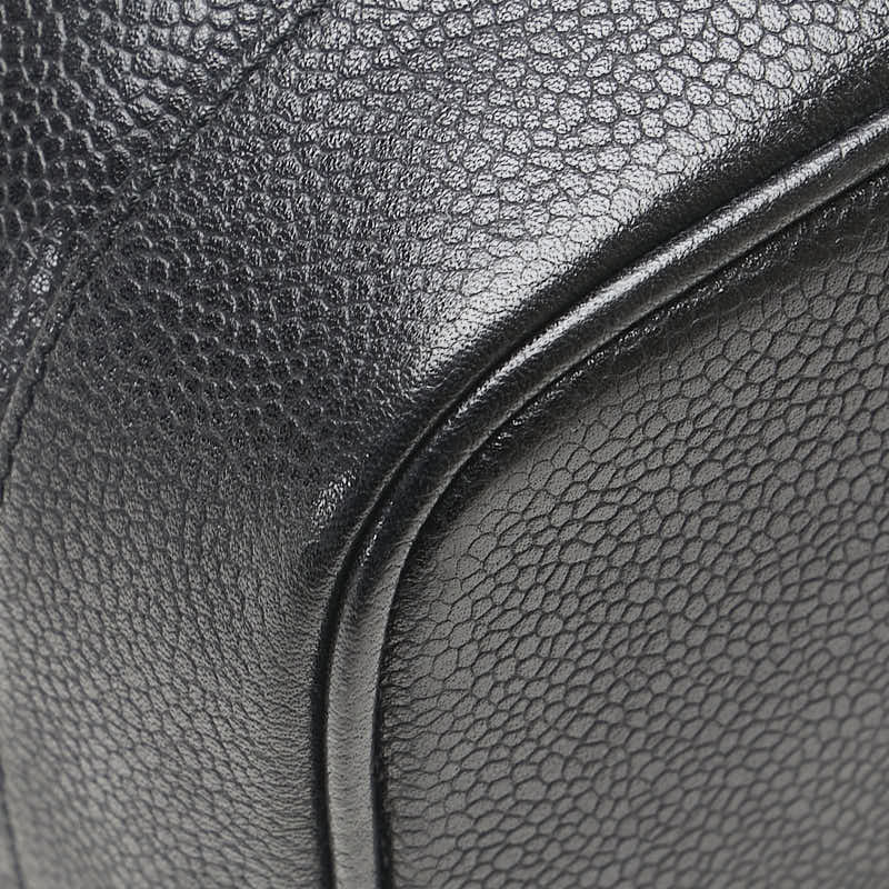 Chanel Coco Mark Caviar Vanity Bag