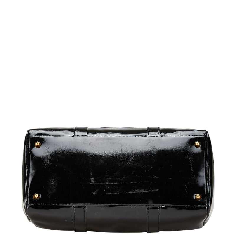 Chanel Coco Mark Patent Leather 2way Bag