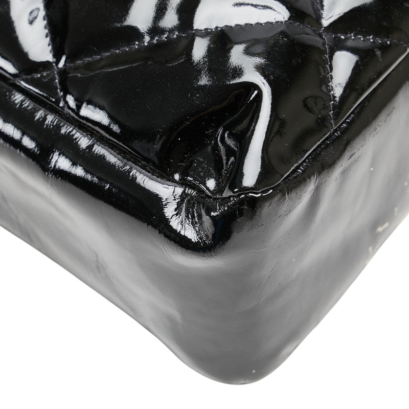 Chanel Matelasse Patent Leather Shoulder Bag