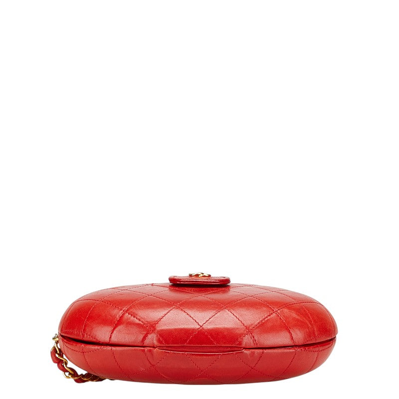 Chanel Coco Mark Matelassé Lambskin Pouch