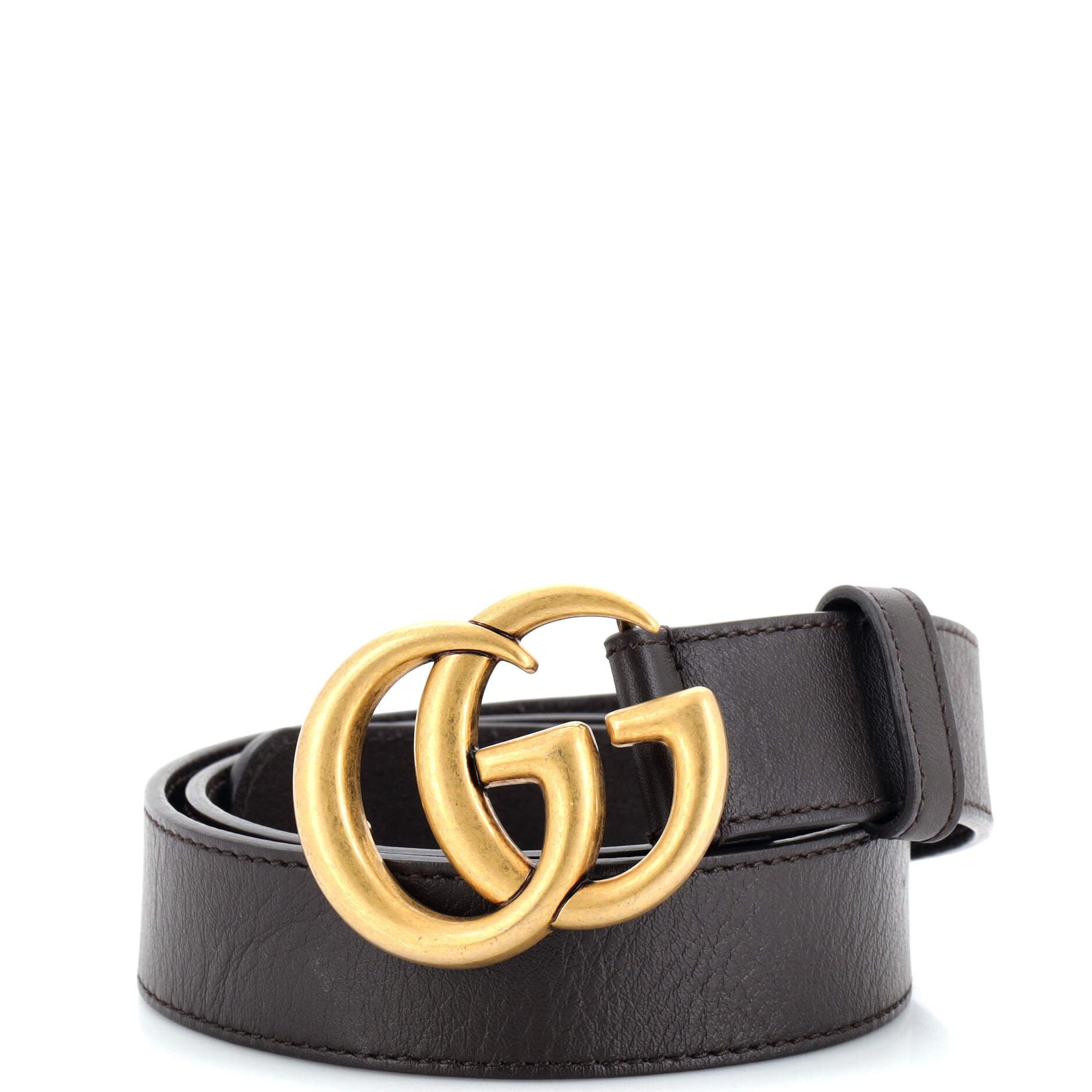 GG Marmont Belt Leather Medium 80