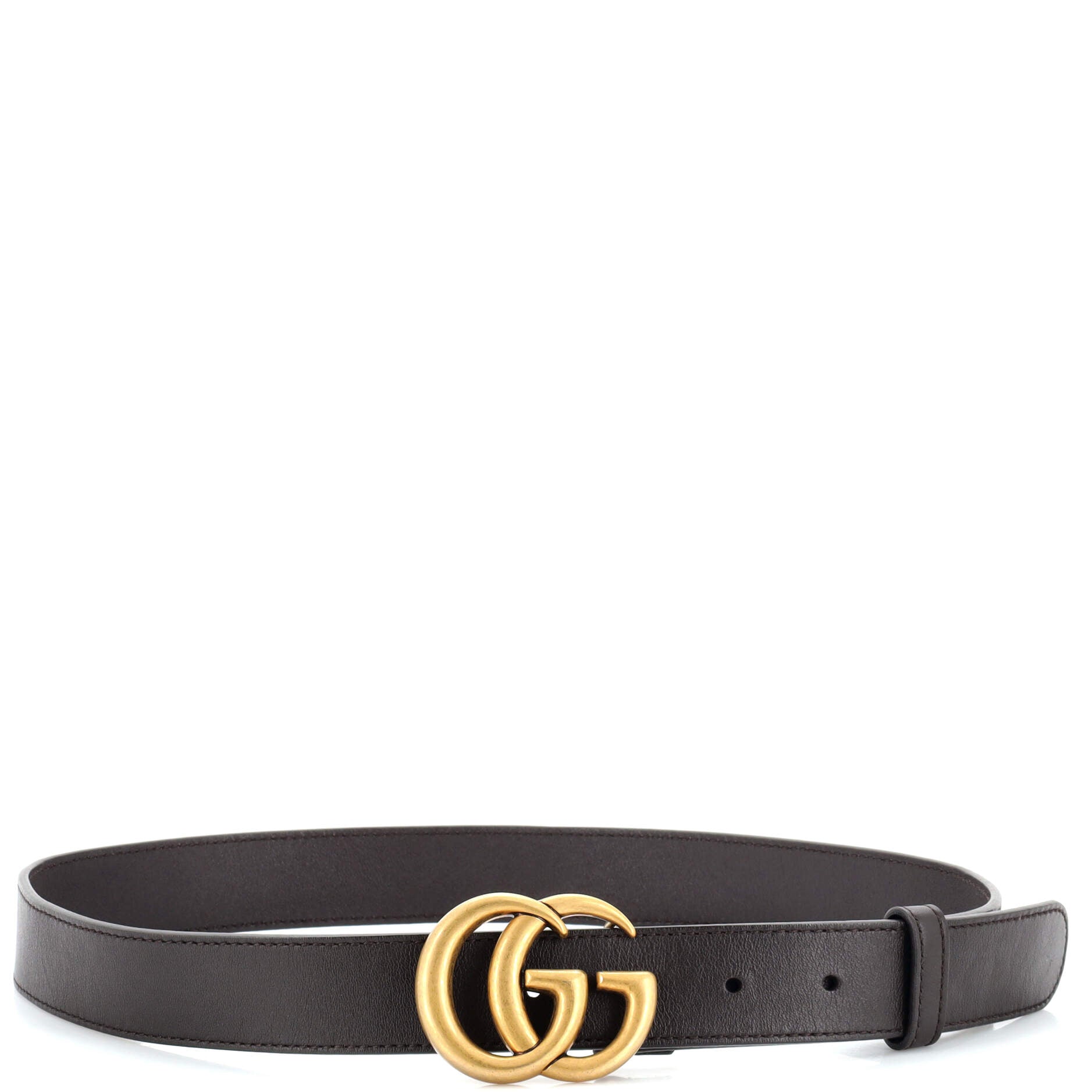 GG Marmont Belt Leather Medium 80