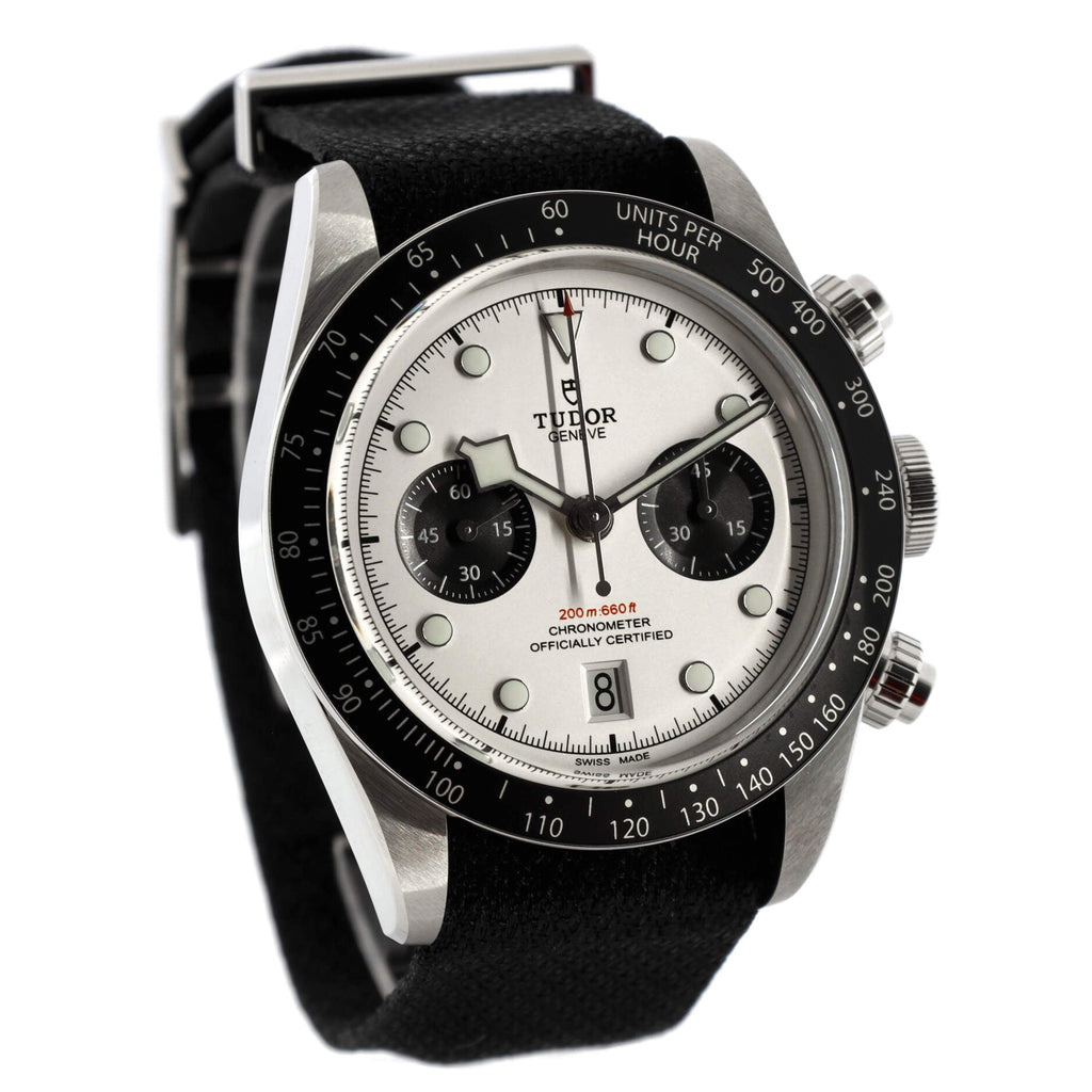 Black Bay Chronograph Automatic Watch Stainless Steel and Fabric 41
