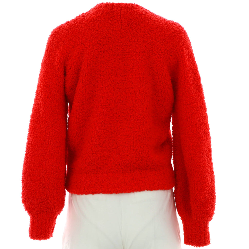 Women's CC Teddy Crewneck Sweater Wool Blend