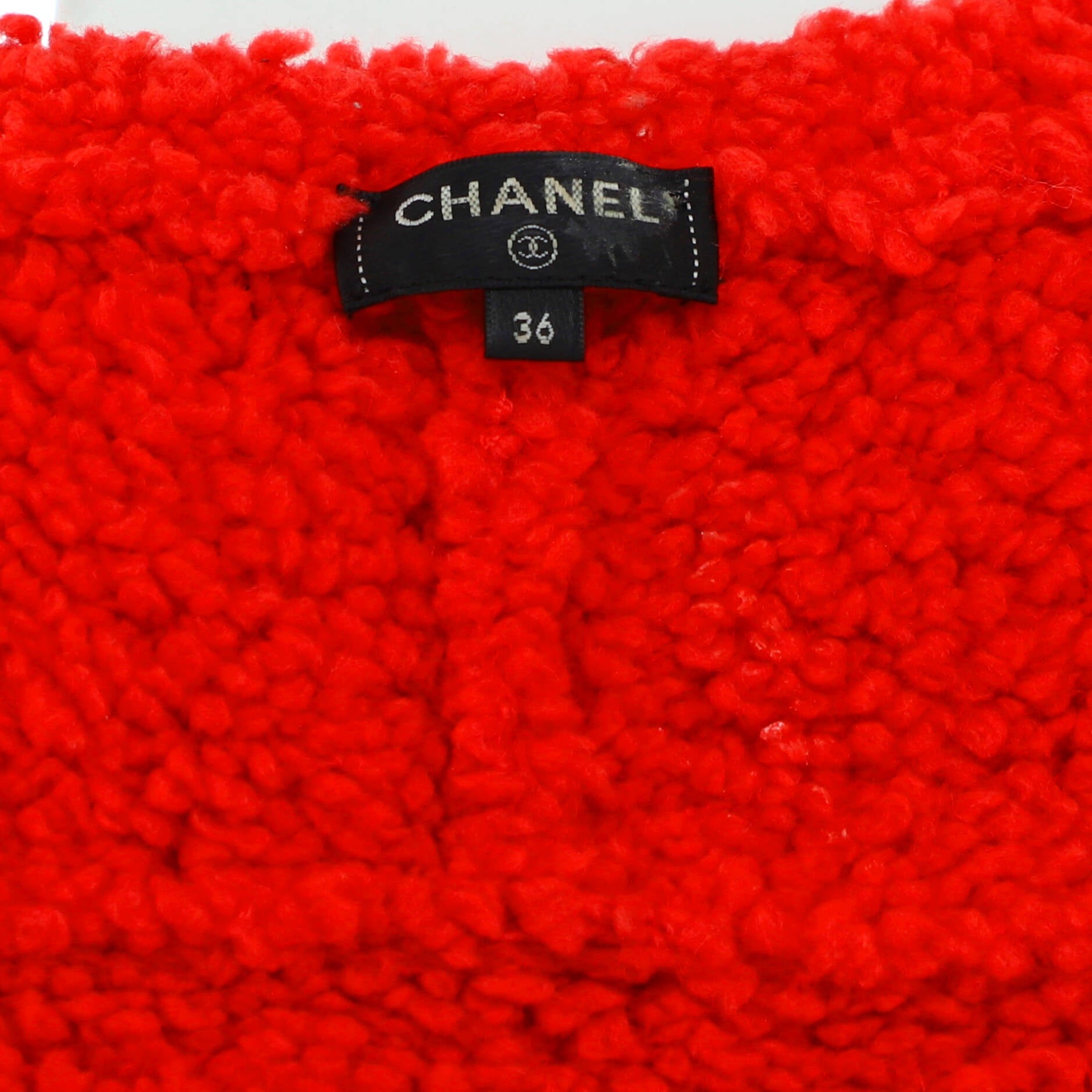 Women's CC Teddy Crewneck Sweater Wool Blend