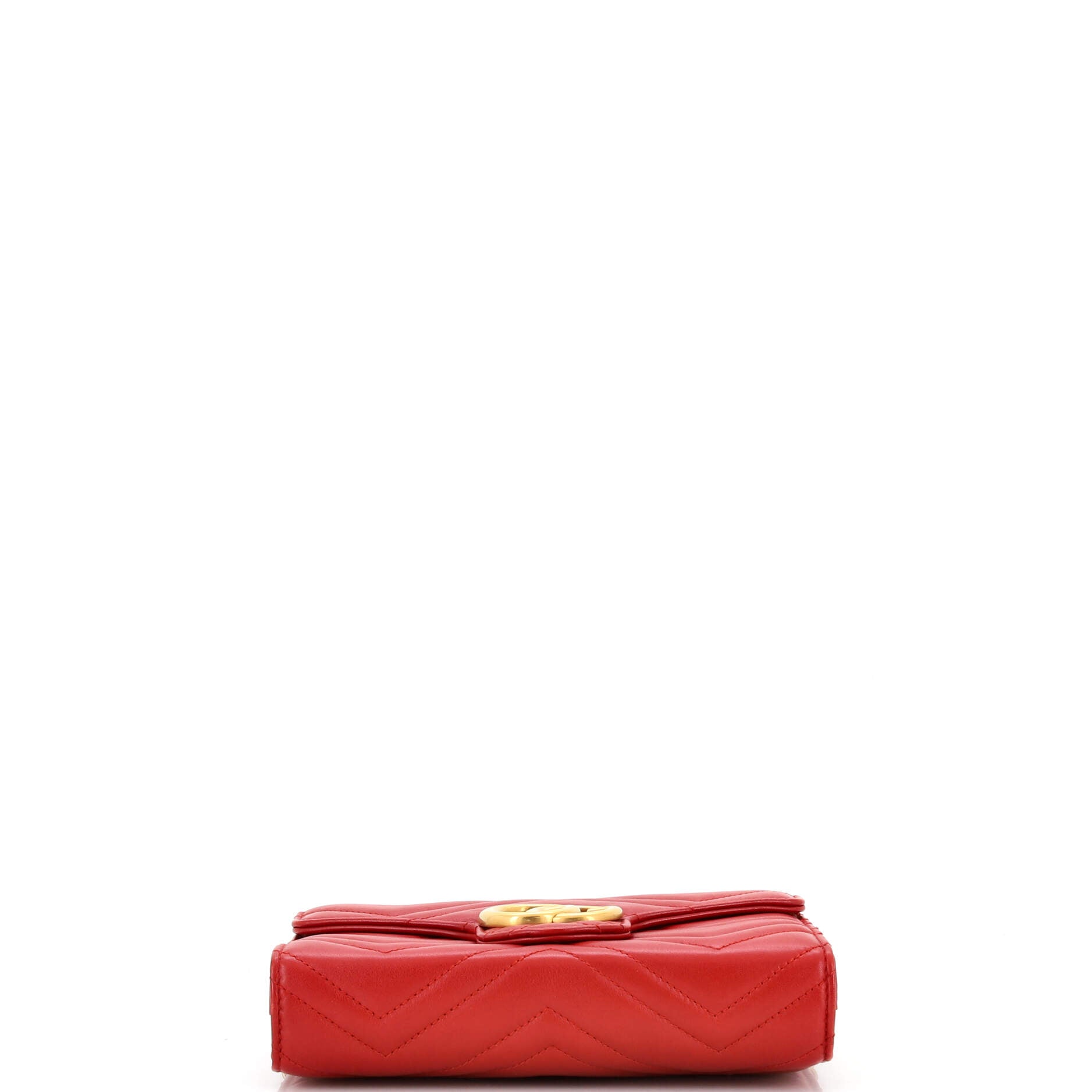 GG Marmont Chain Wallet Matelasse Leather Mini