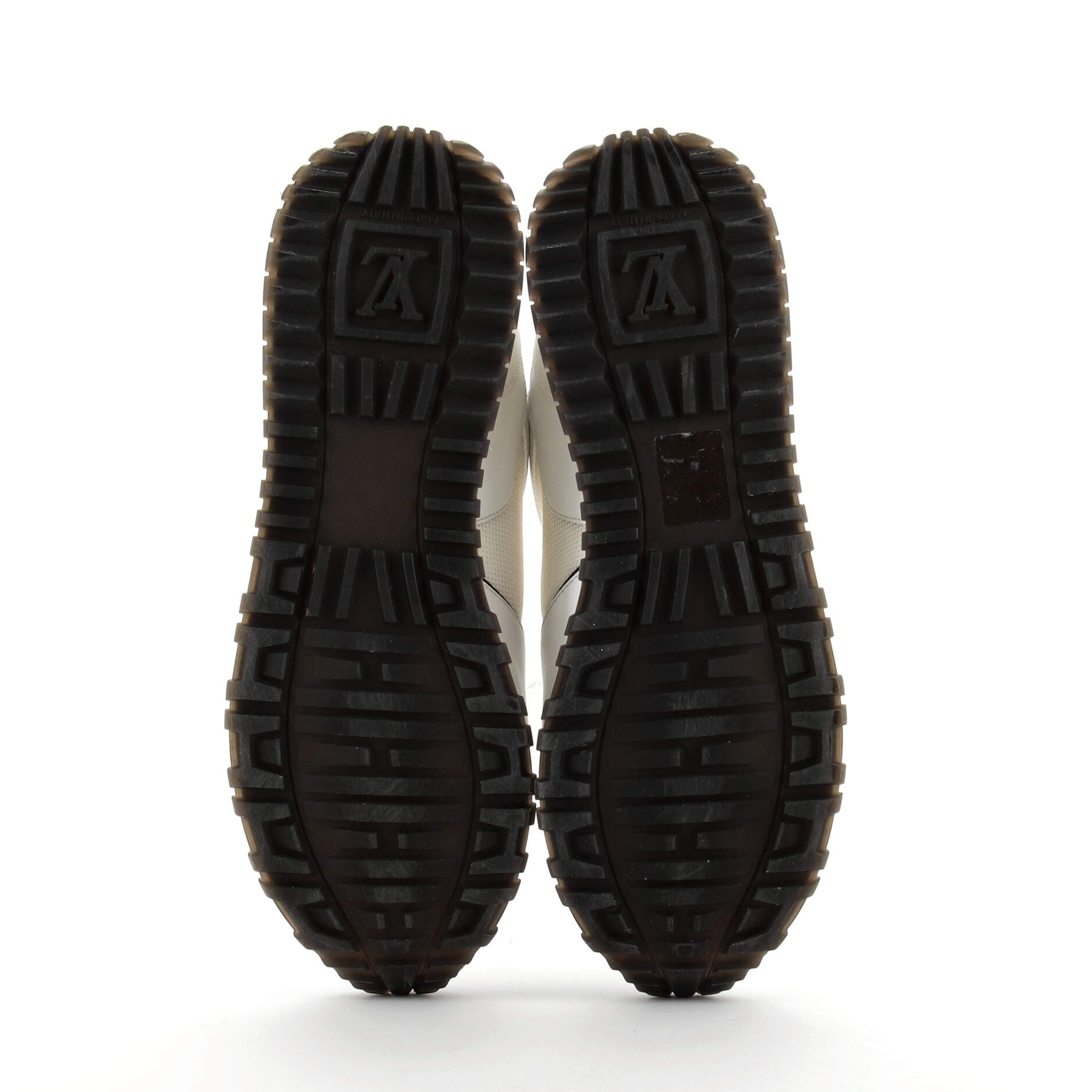 Women's Run Away Sneakers Mesh with Monogram Canvas and Leather