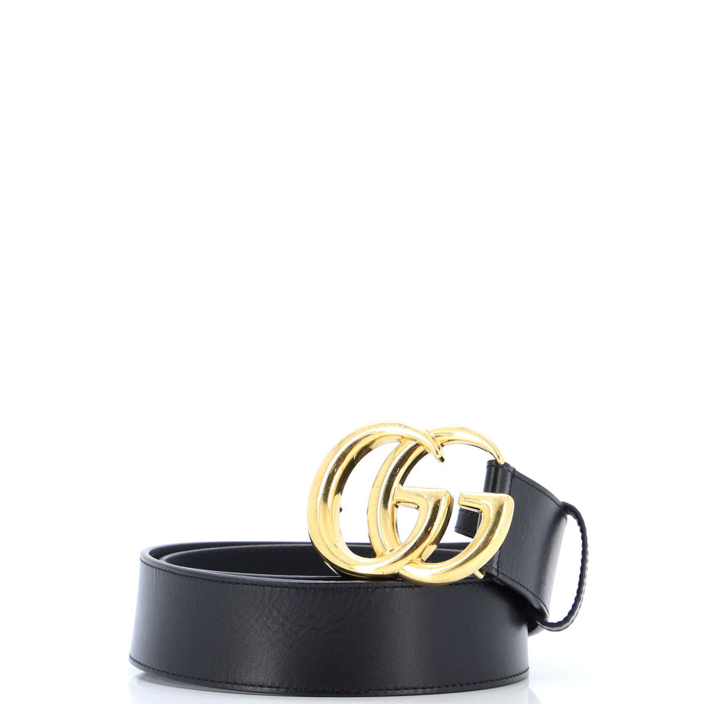 GG Marmont Belt Leather Wide 85