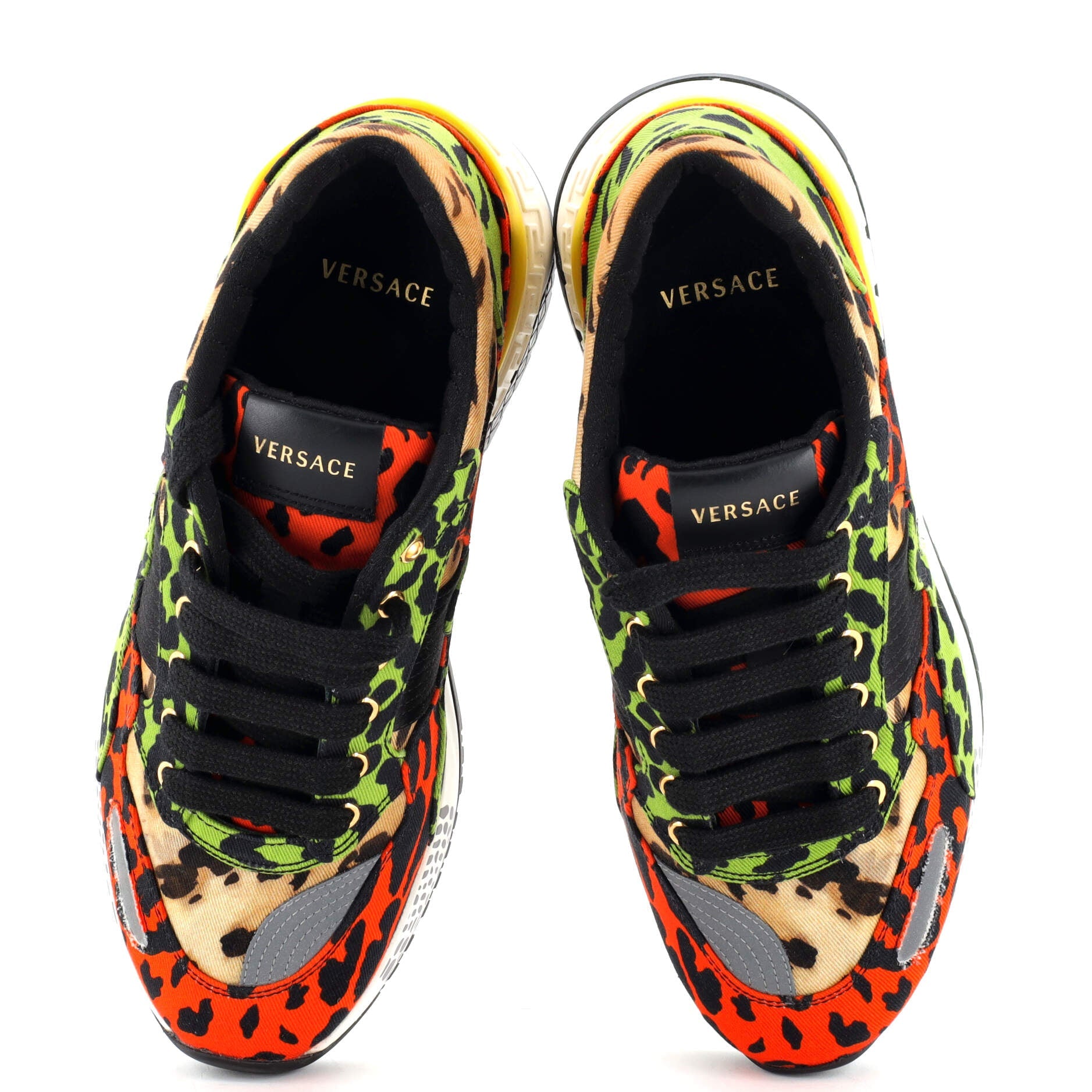 Men's Chain Reaction Sneakers Printed Nylon with Rubber and Suede