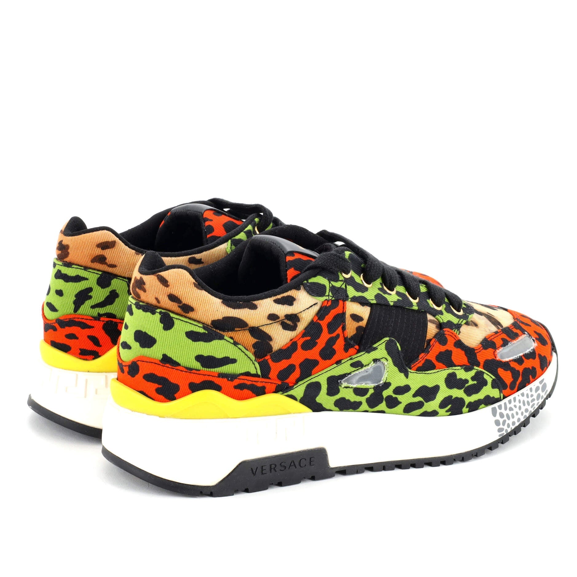 Men's Chain Reaction Sneakers Printed Nylon with Rubber and Suede