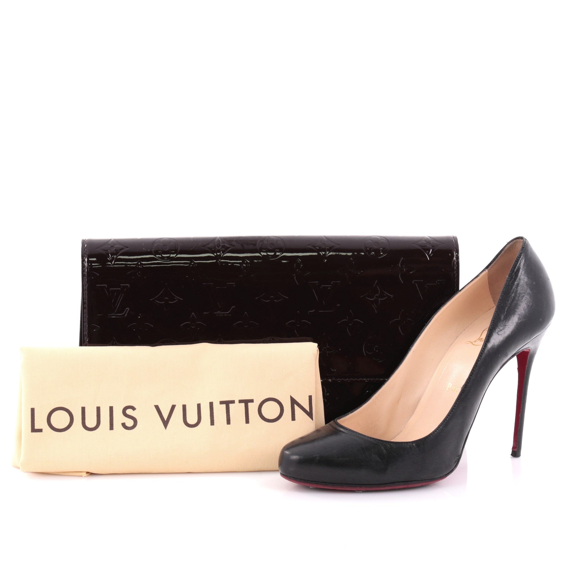 Robertson Clutch Monogram Vernis