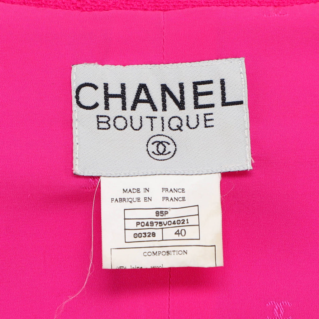 Women's Vintage Collarless Four Pocket Jacket Tweed