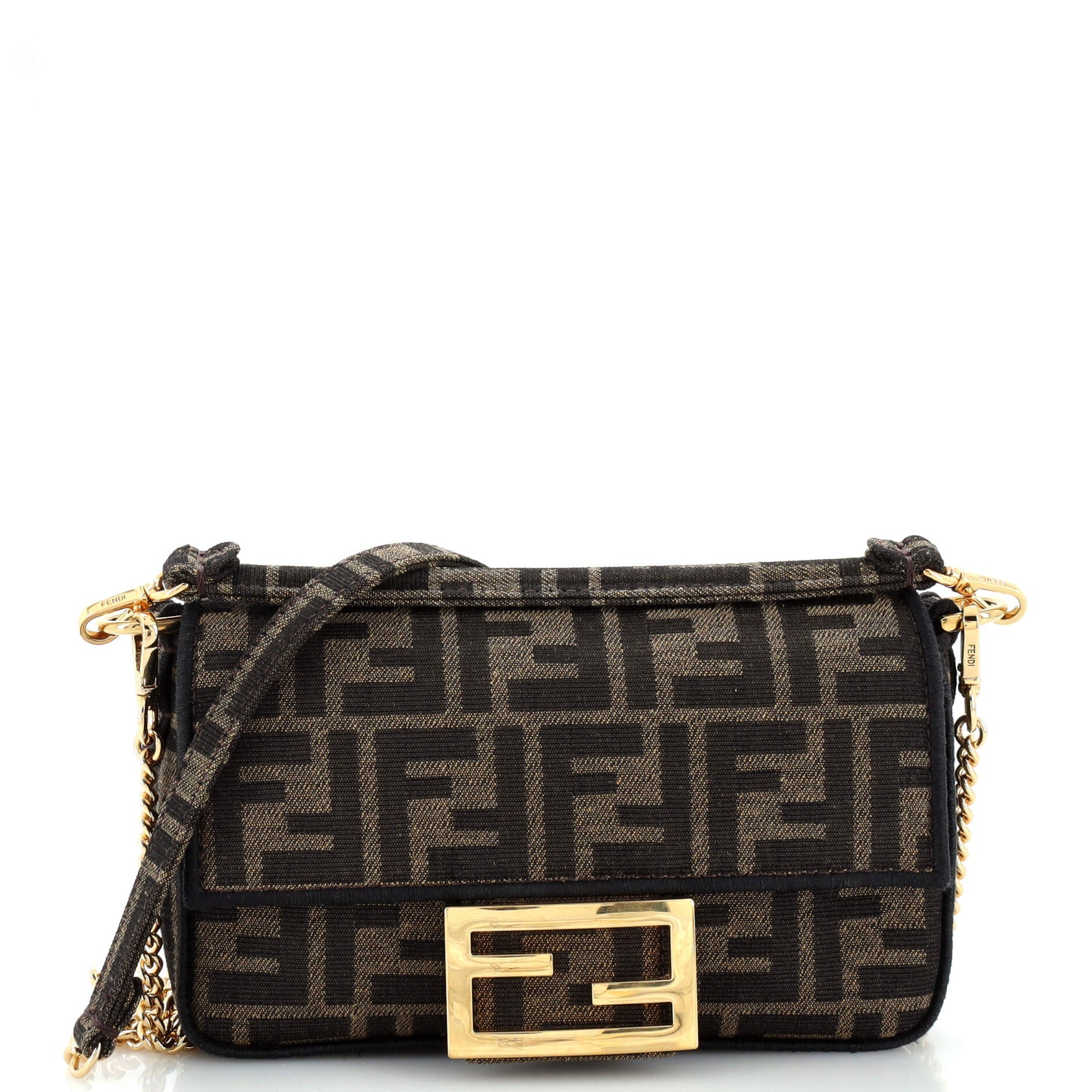 Baguette NM Bag Zucca Canvas Mini