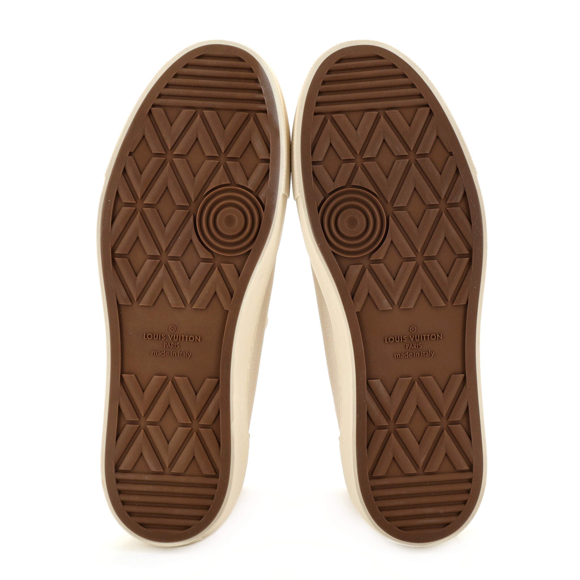 Women's Tattoo High-Top Sneakers Logo Canvas and Suede
