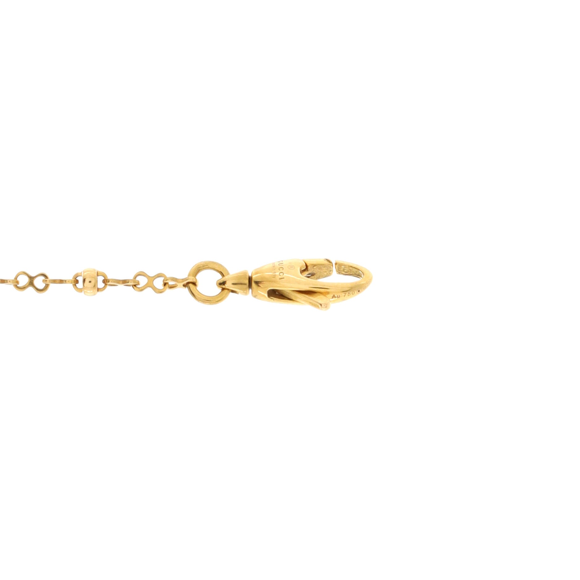 Interlocking G Pendant Necklace 18K Yellow Gold