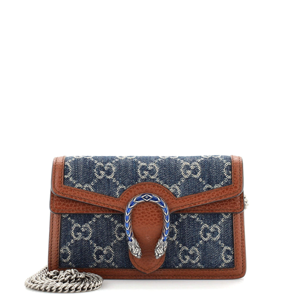 Dionysus Bag GG Denim Super Mini