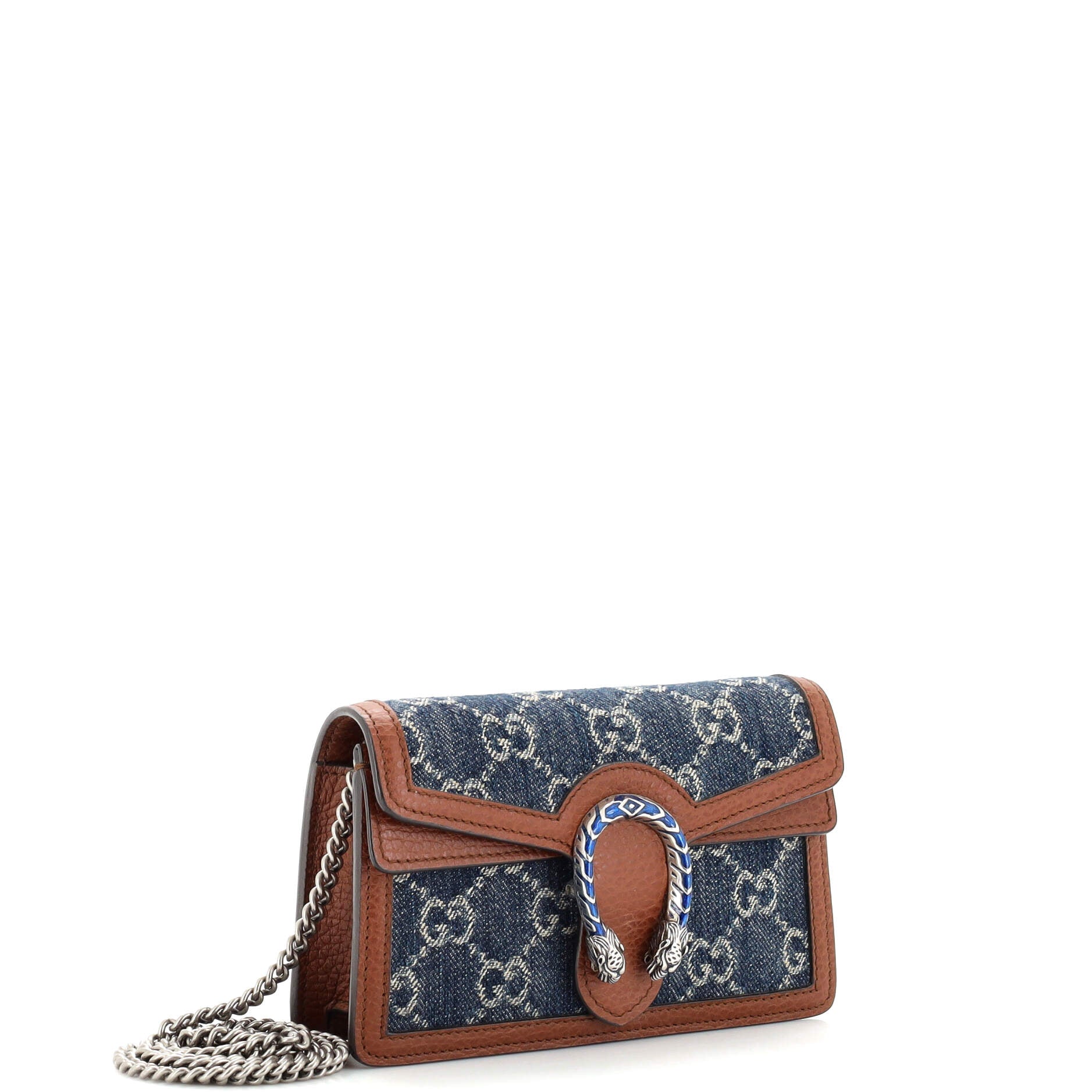 Dionysus Bag GG Denim Super Mini