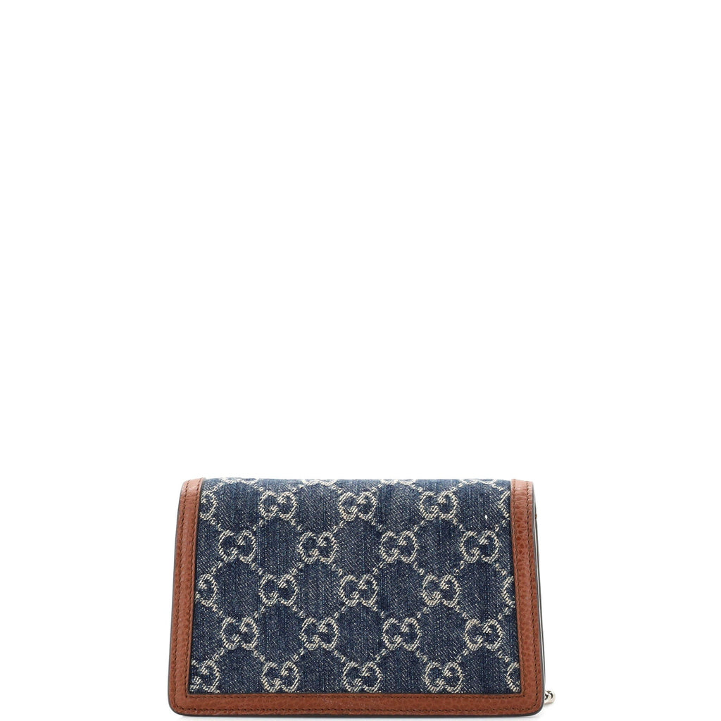 Dionysus Bag GG Denim Super Mini