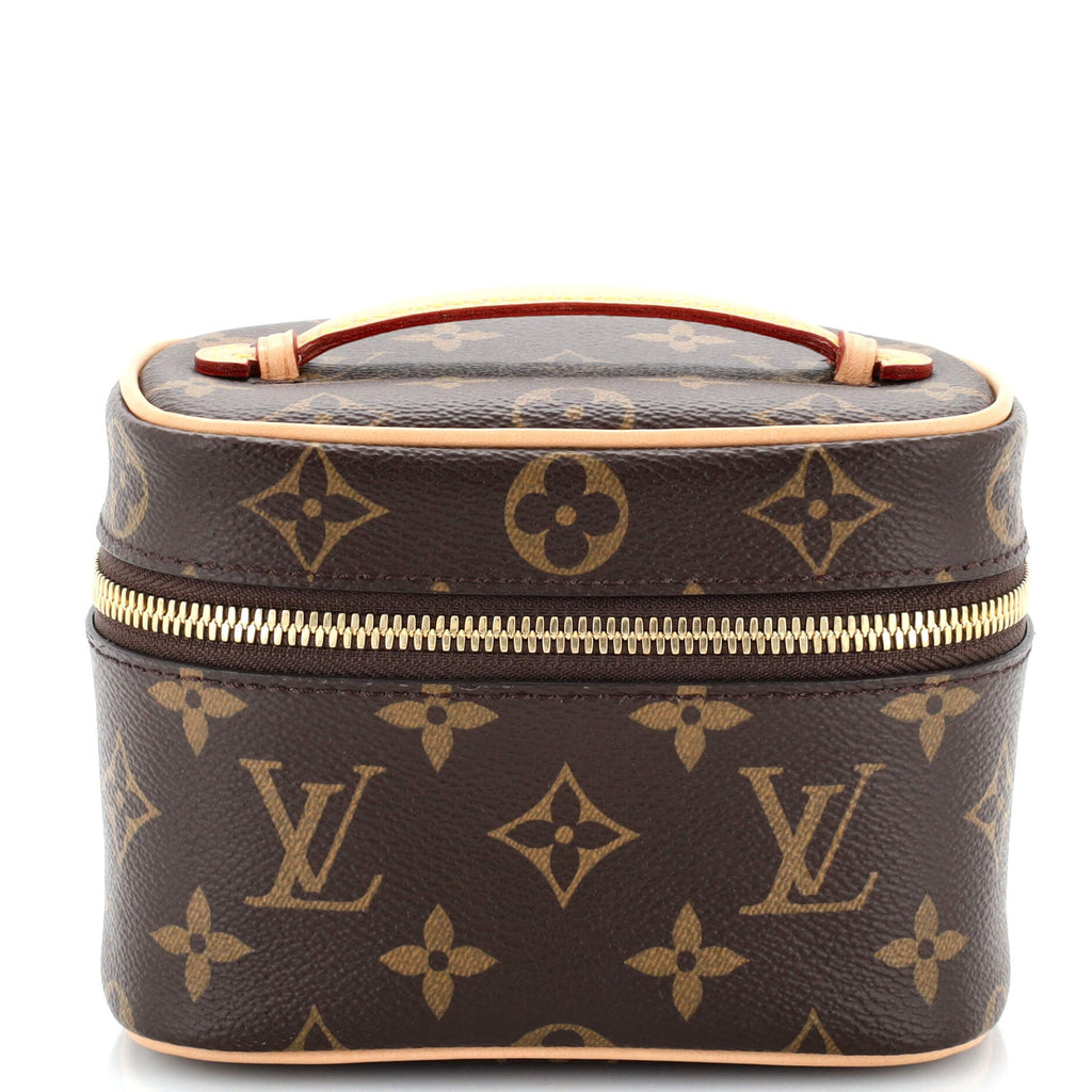 Nice Vanity Case Monogram Canvas Nano