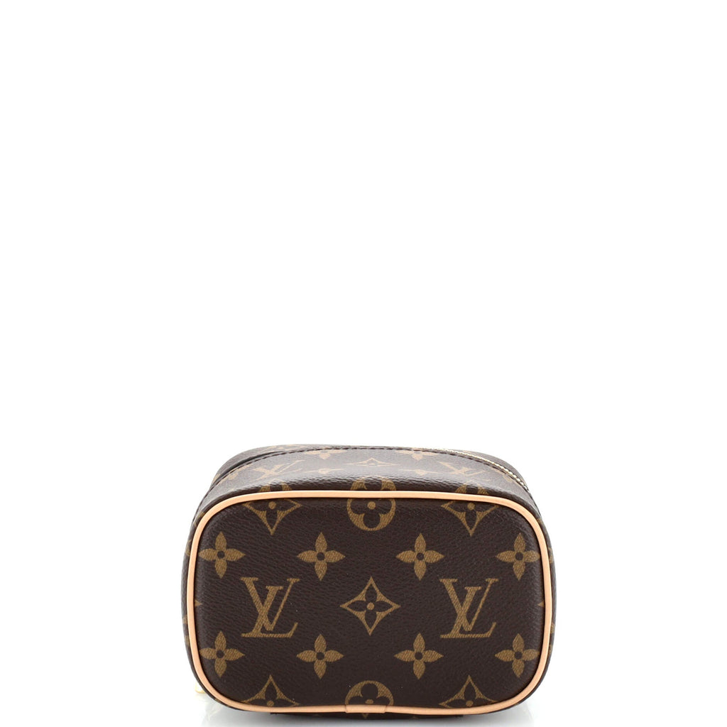 Nice Vanity Case Monogram Canvas Nano