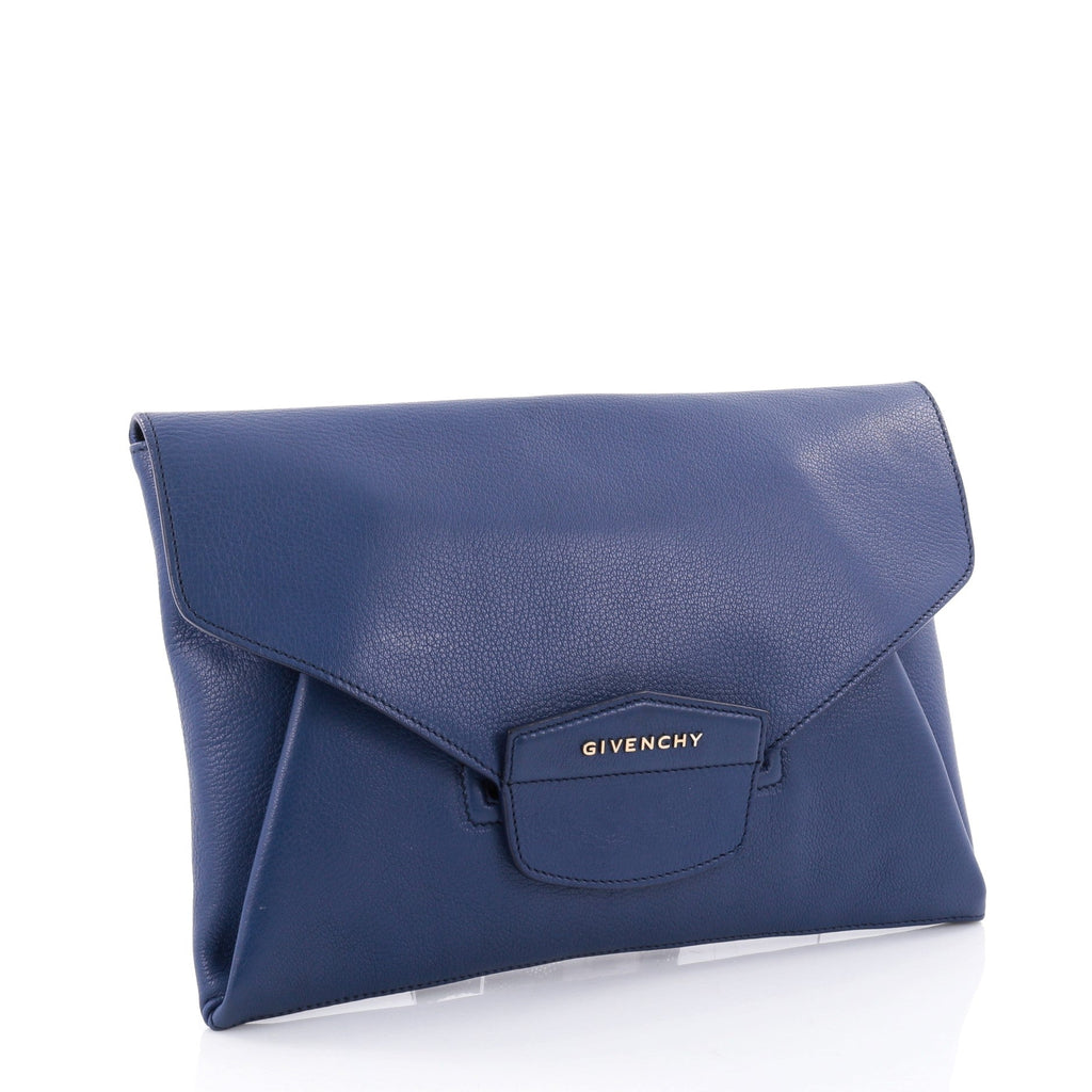 Antigona Envelope Clutch Leather Medium