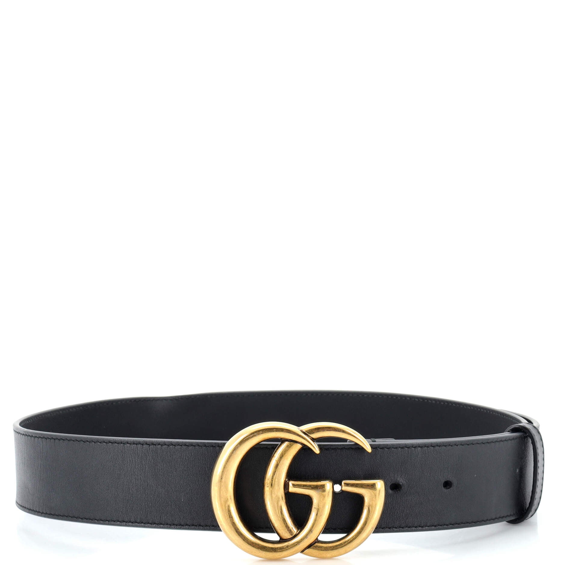 GG Marmont Belt Leather Wide 75