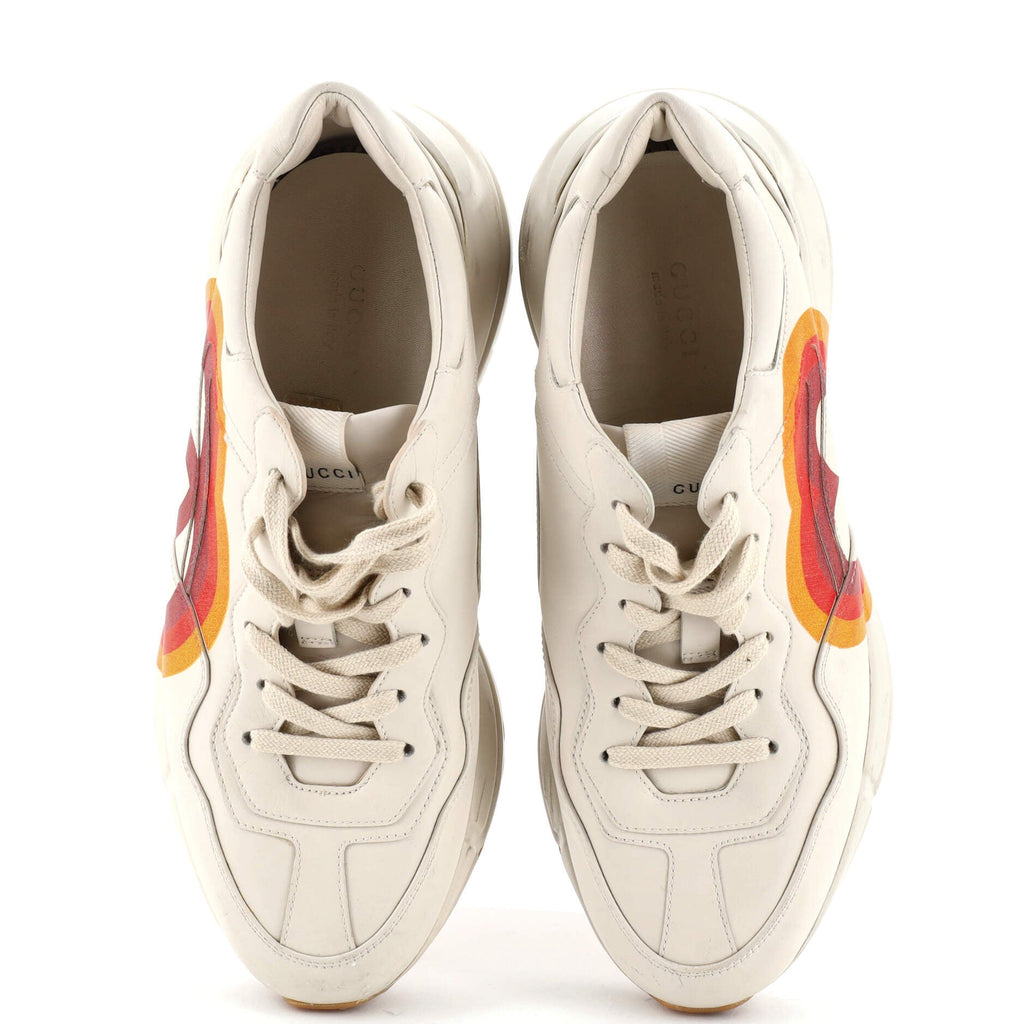 Rhyton Sneakers Printed Leather