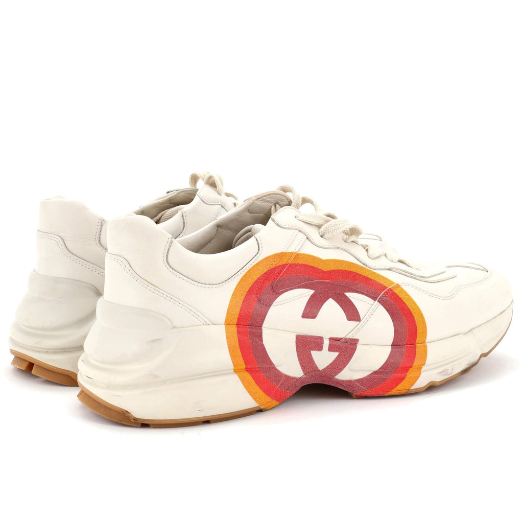 Rhyton Sneakers Printed Leather