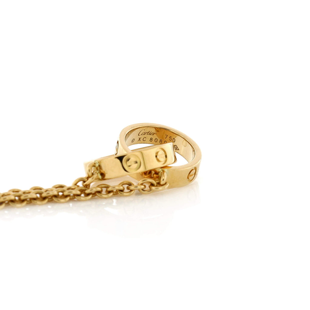Love Interlocking Bracelet 18K Yellow Gold