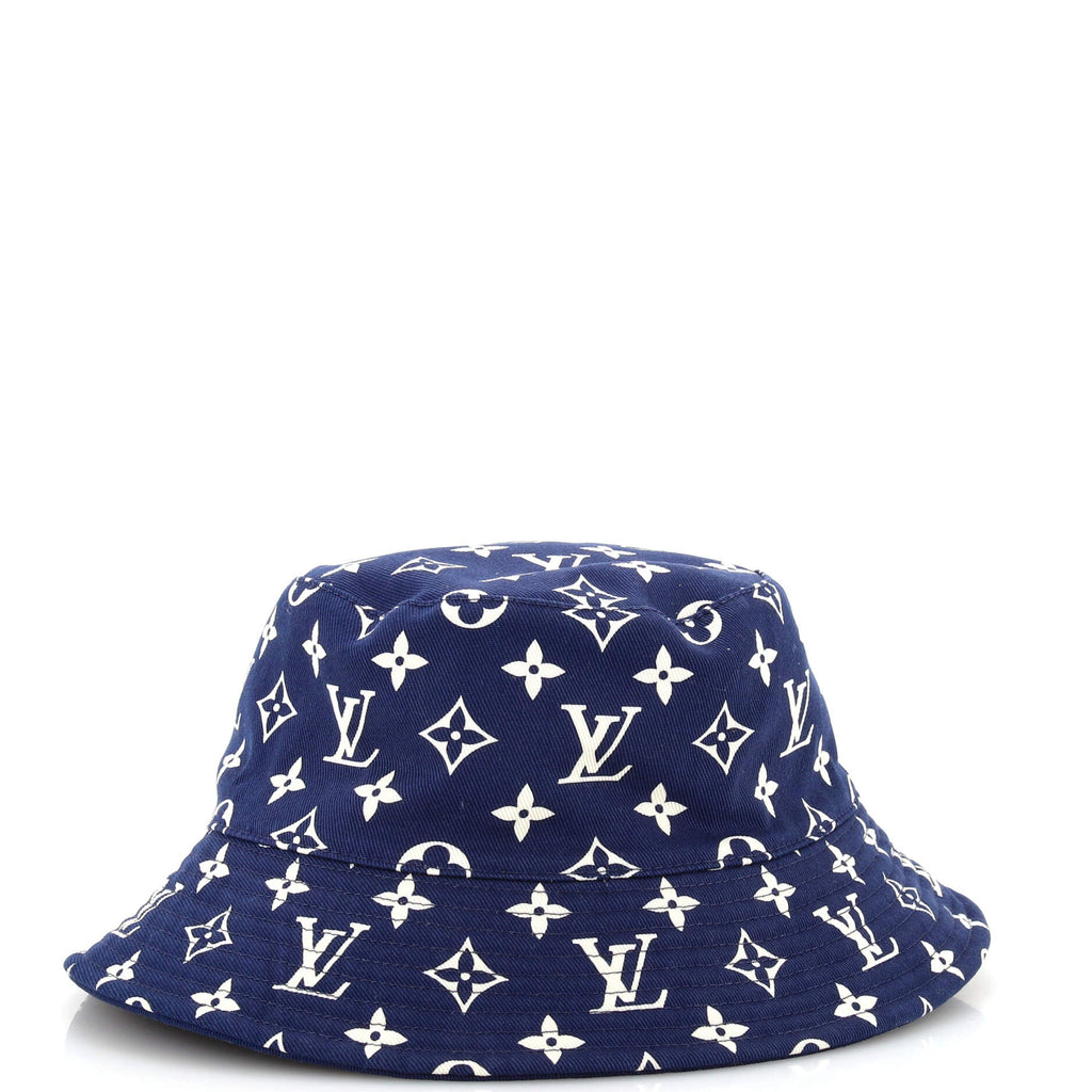 Bob Reversible Bucket Hat Monogram Nylon