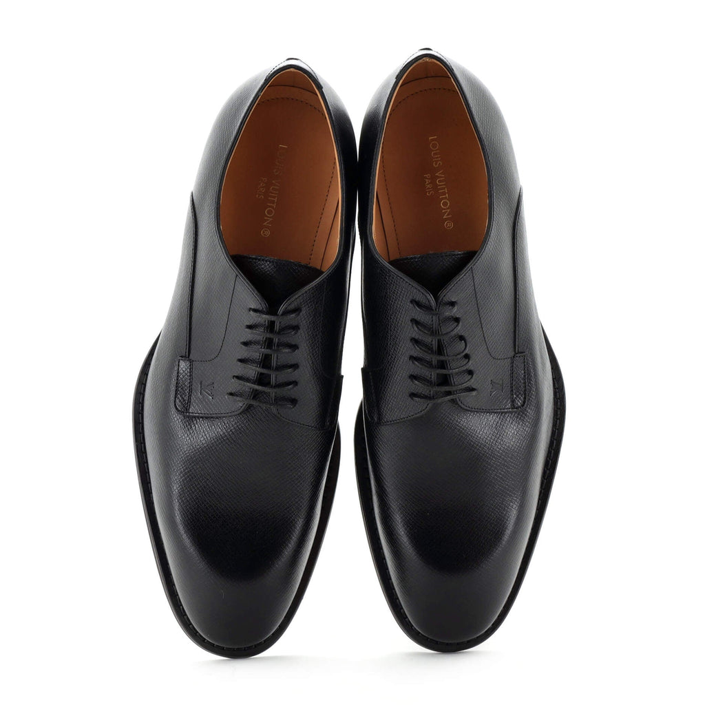 Men's Straight Tip Oxfords Taiga Leather