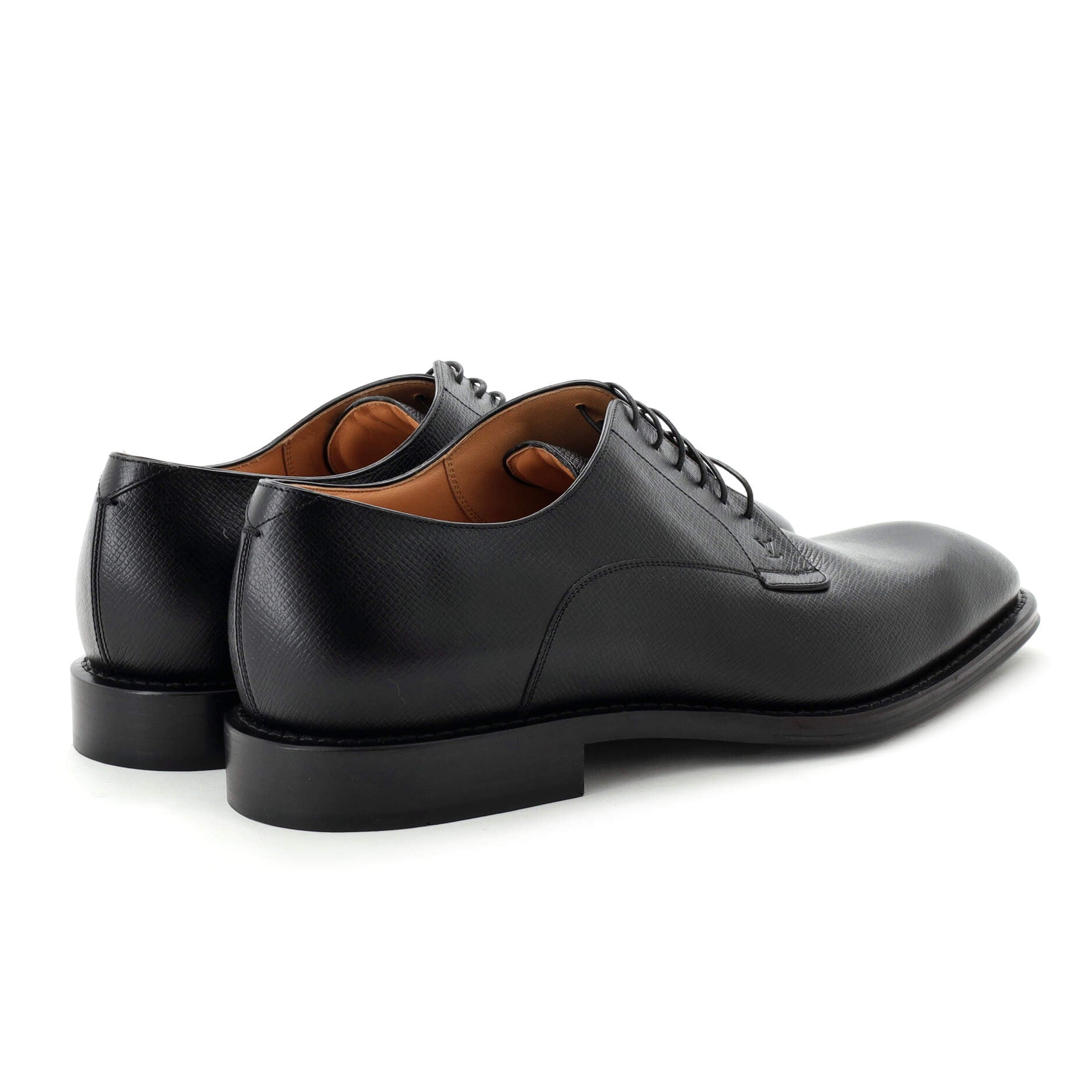 Men's Straight Tip Oxfords Taiga Leather
