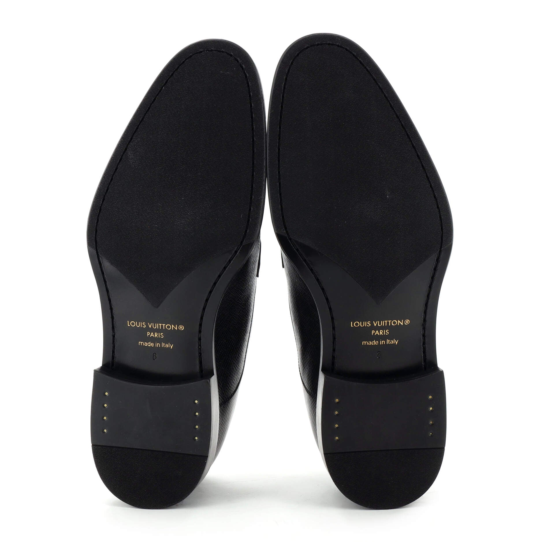 Men's Straight Tip Oxfords Taiga Leather