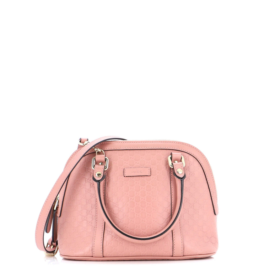 Convertible Dome Satchel (Outlet) Microguccissima Leather Mini