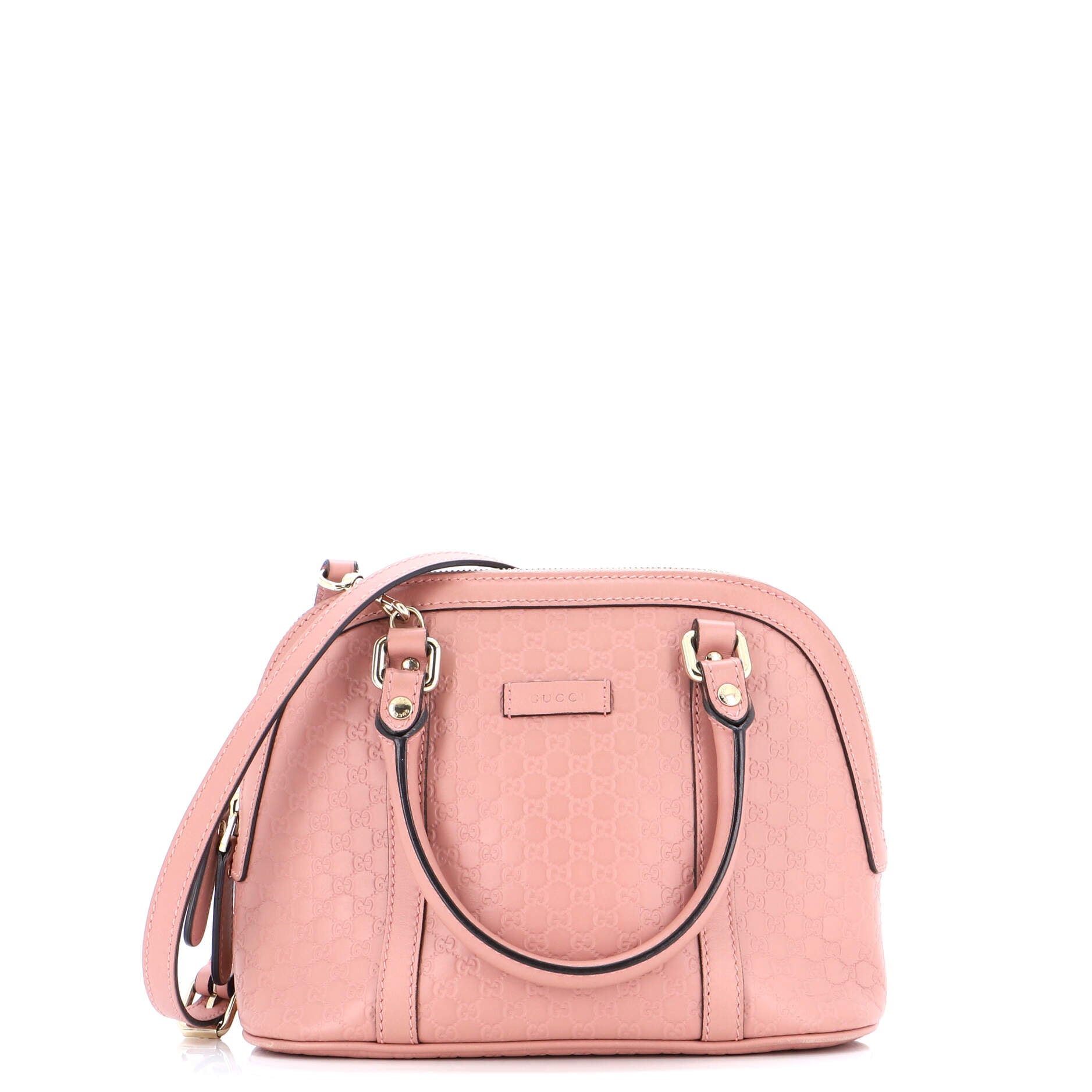 Convertible Dome Satchel (Outlet) Microguccissima Leather Mini
